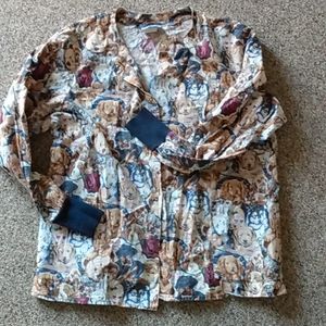 Scrub jacket. Size Large. Vac brand